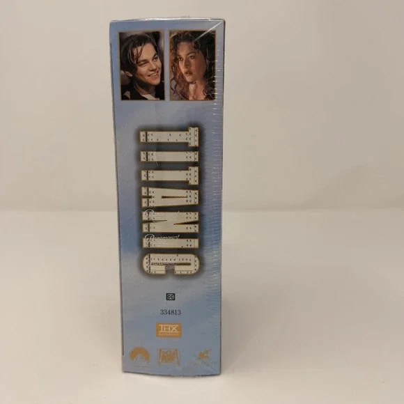 SEALED Titanic VHS 1998 - Paramount 2 Tape Set w/ Sprint Sticker - Picture 5 of 7